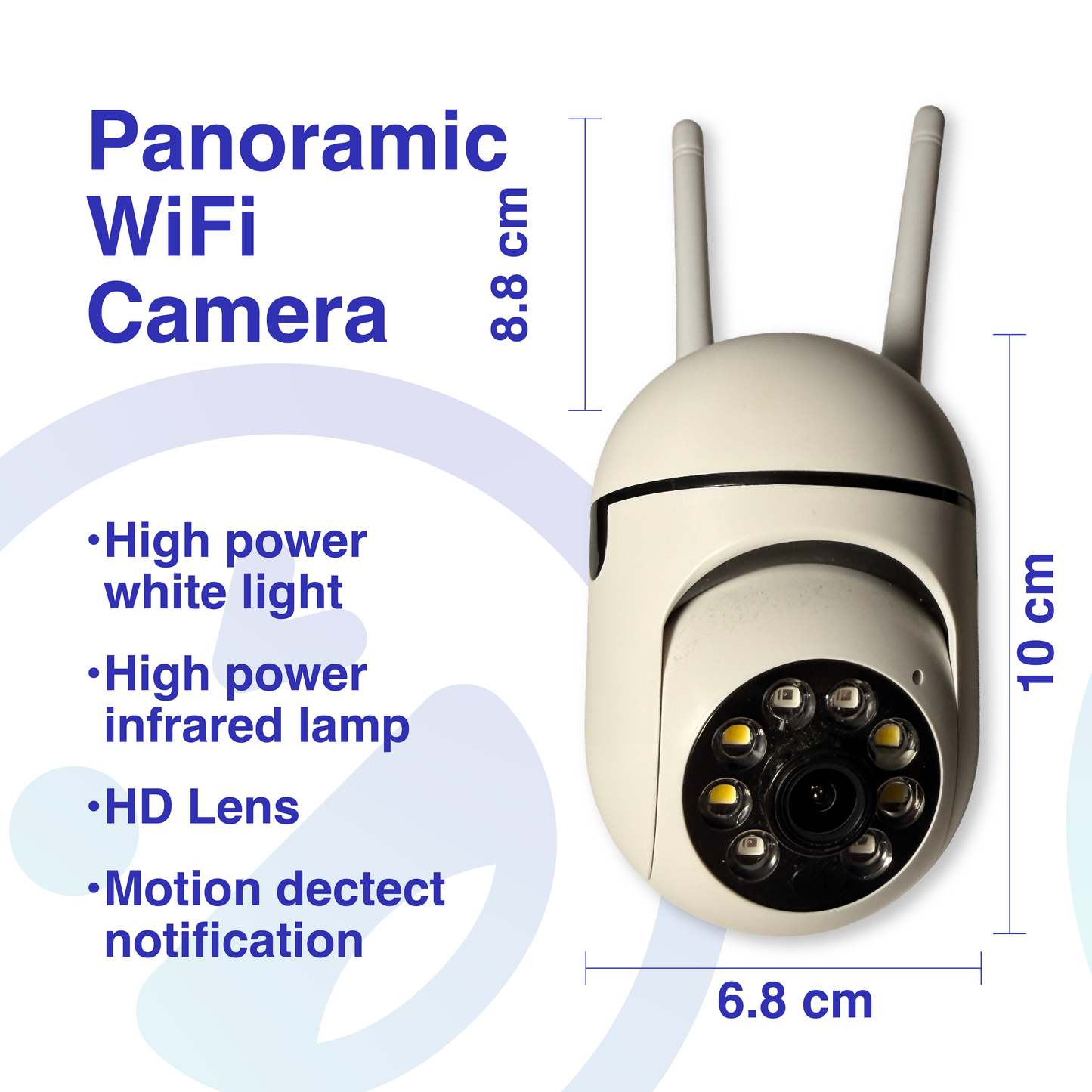 Panoramic Wireless WiFi Camera
