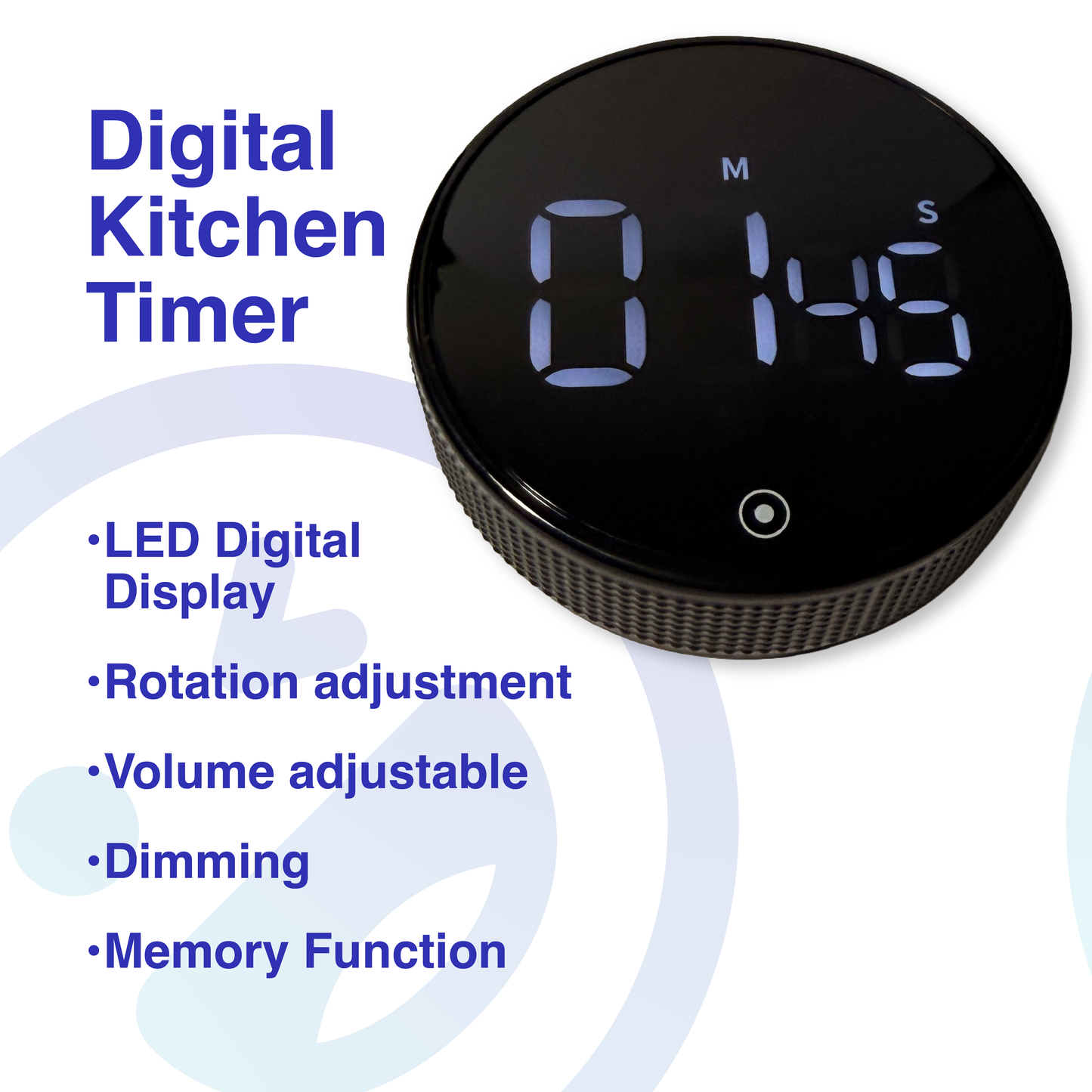 Magnetic Digital Kitchen Timer