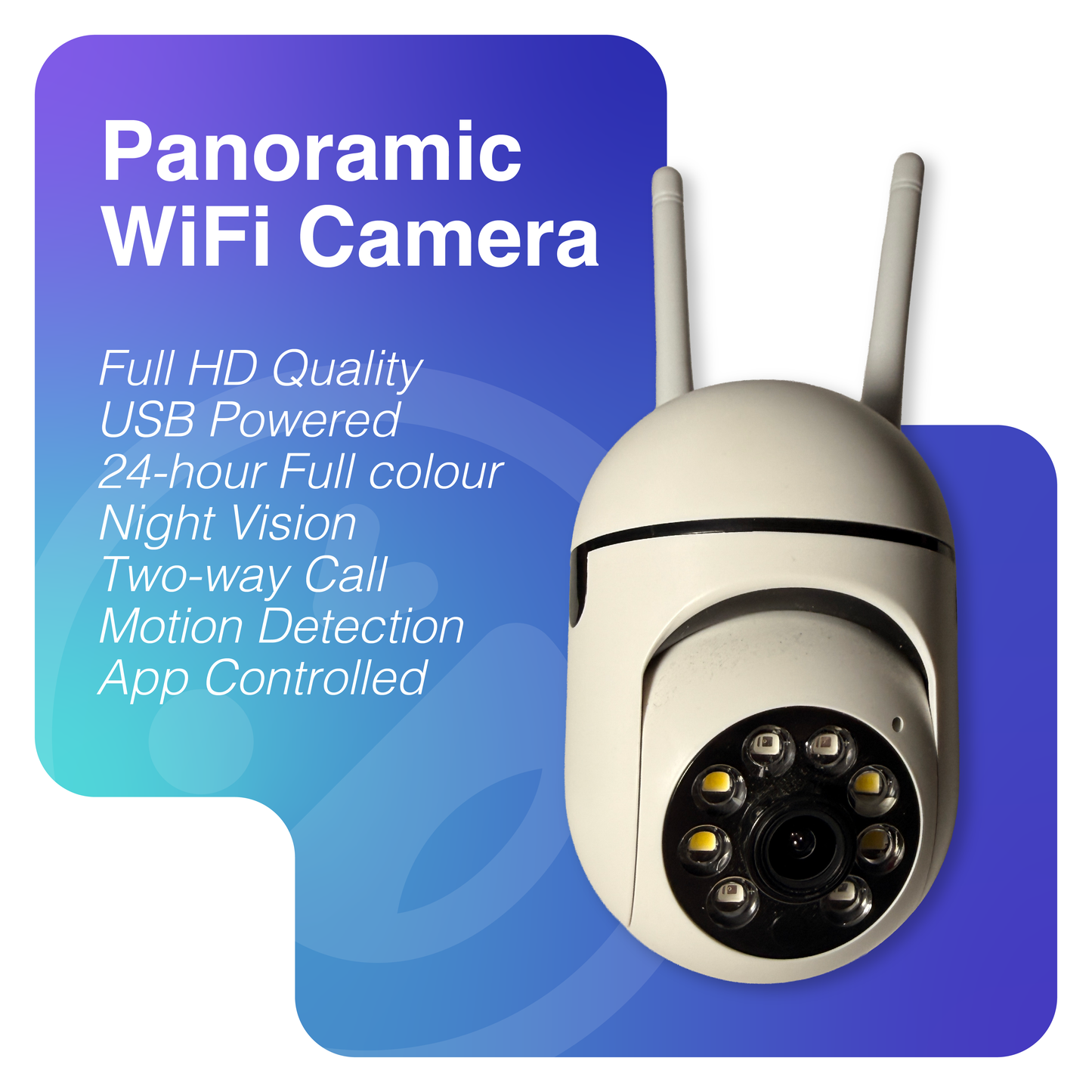Panoramic Wireless WiFi Camera
